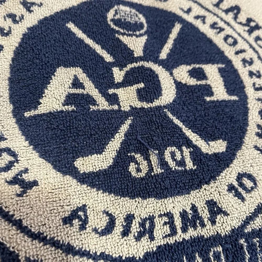 PGA of America Grand Slam Golf  Towel POIPU Bay KAUAI Hawaii 90s Y2K Collectable